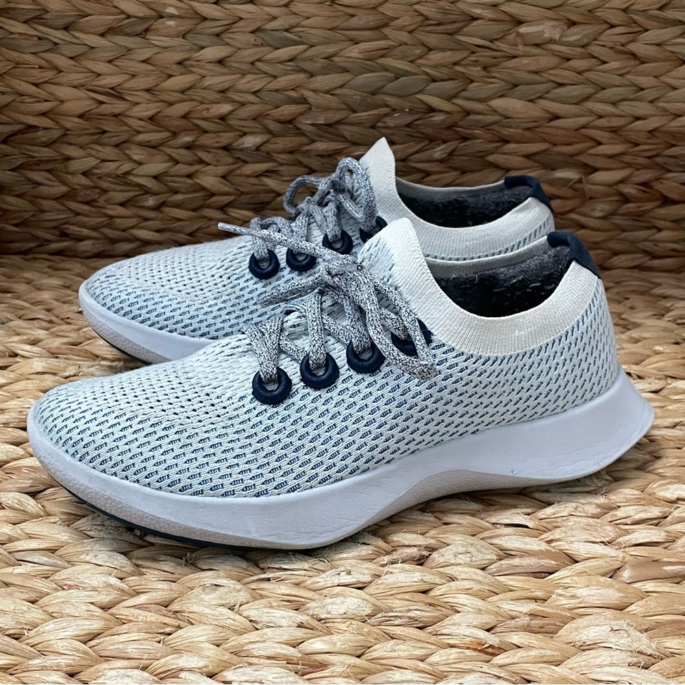 Allbirds Tree Dashers Shoe Blue White‎